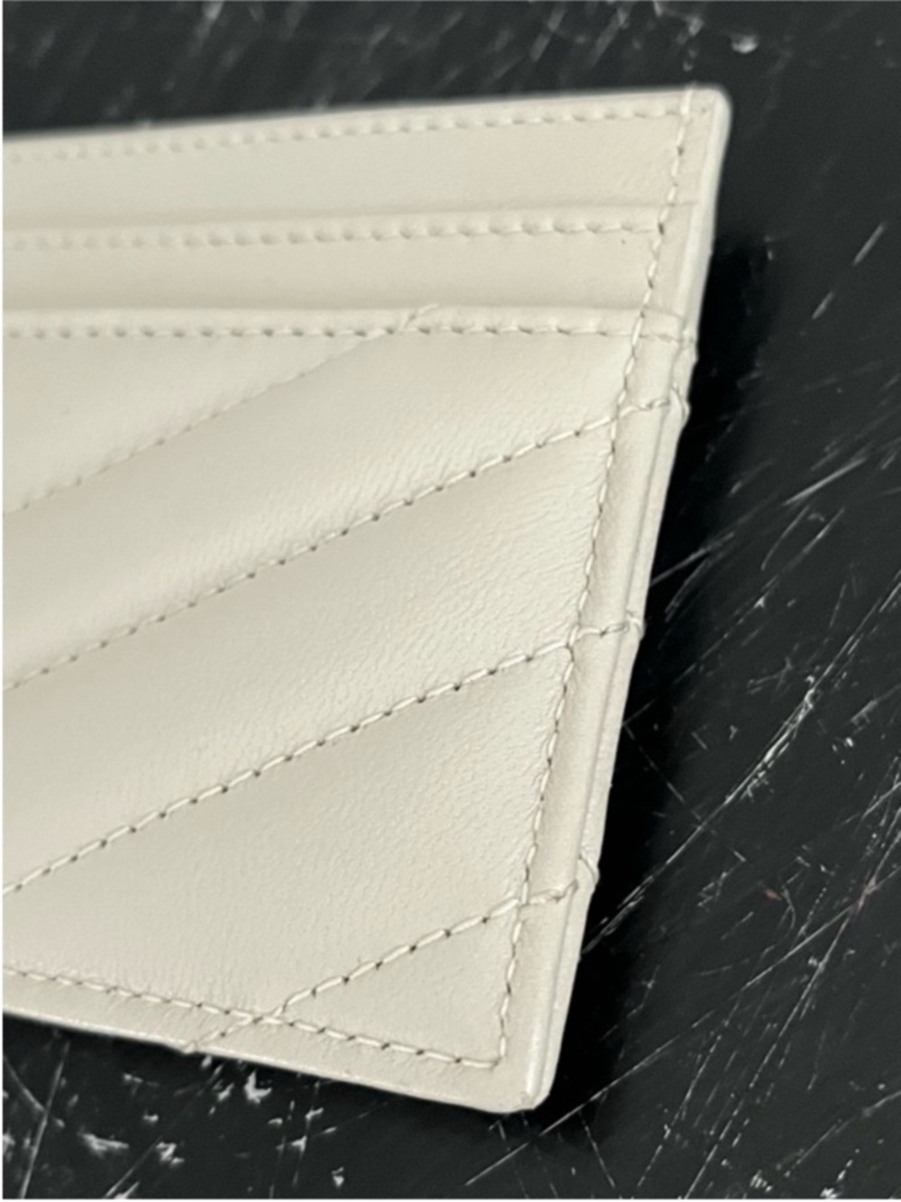 Saint Laurent Lambskin Leather Card Case - Picture 9 of 16